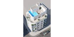 Nieuw gebouw - Appartement  Plat - Torrevieja - Playa de los Locos