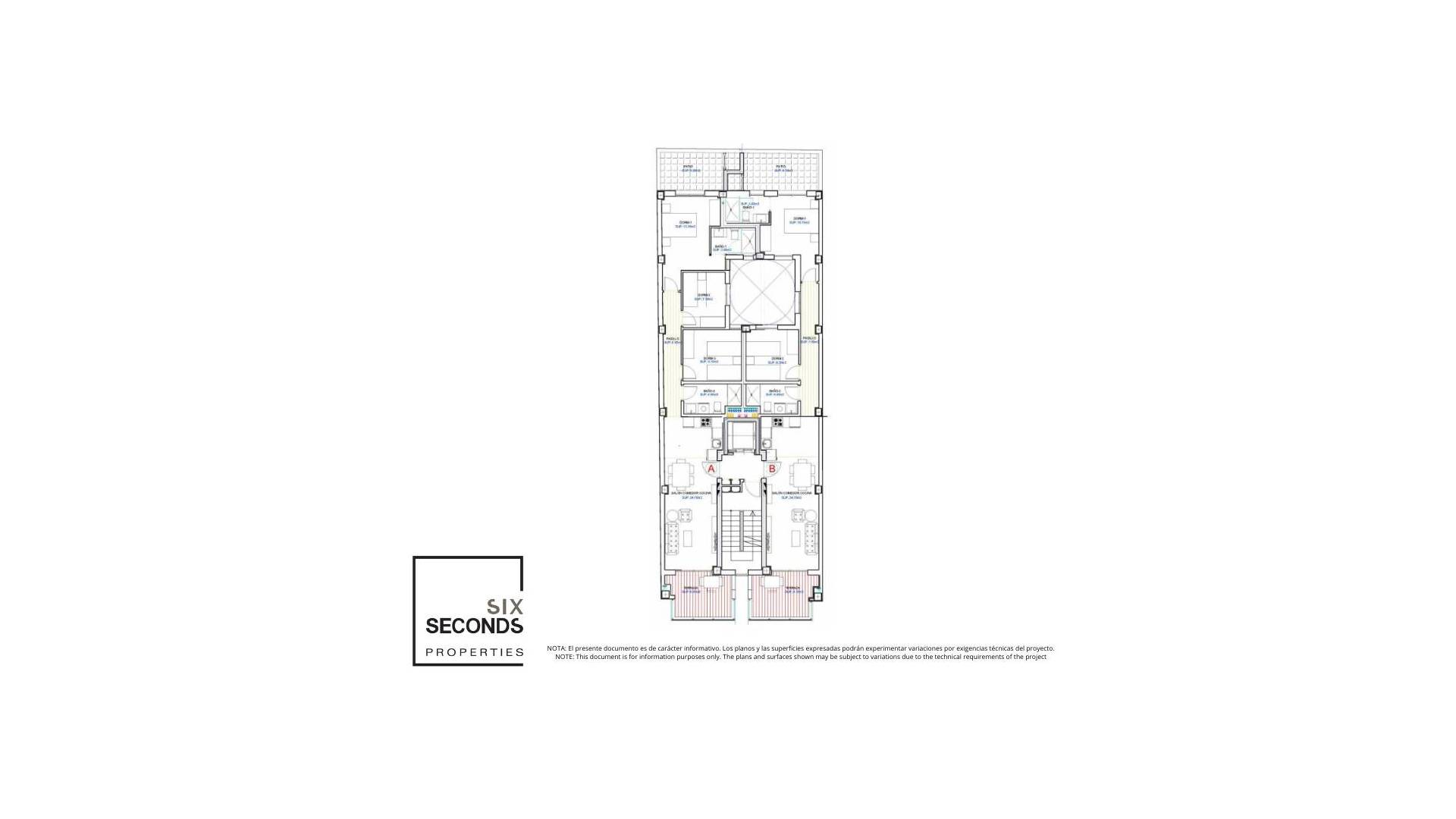 Nieuw gebouw - Appartement  Plat - Torrevieja