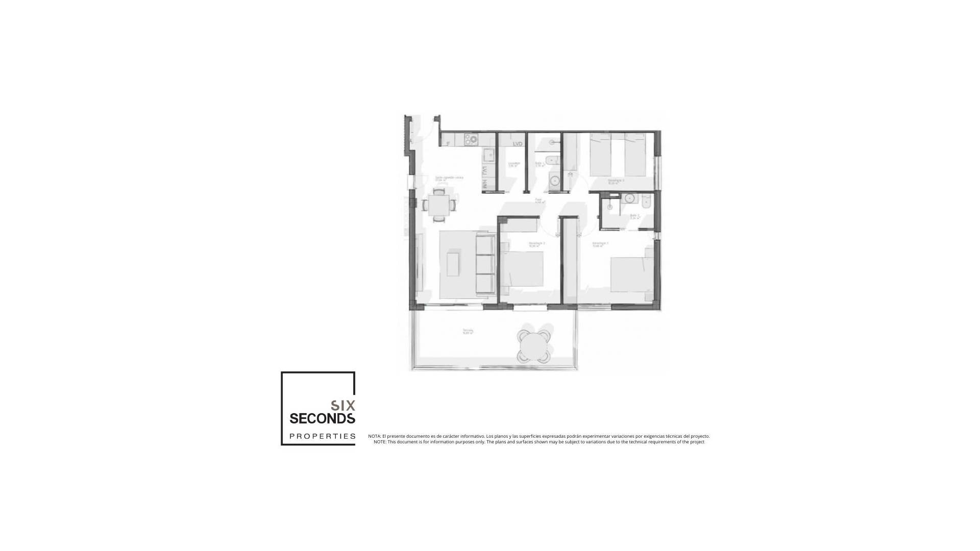 Nieuw gebouw - Appartement  Plat - Vera