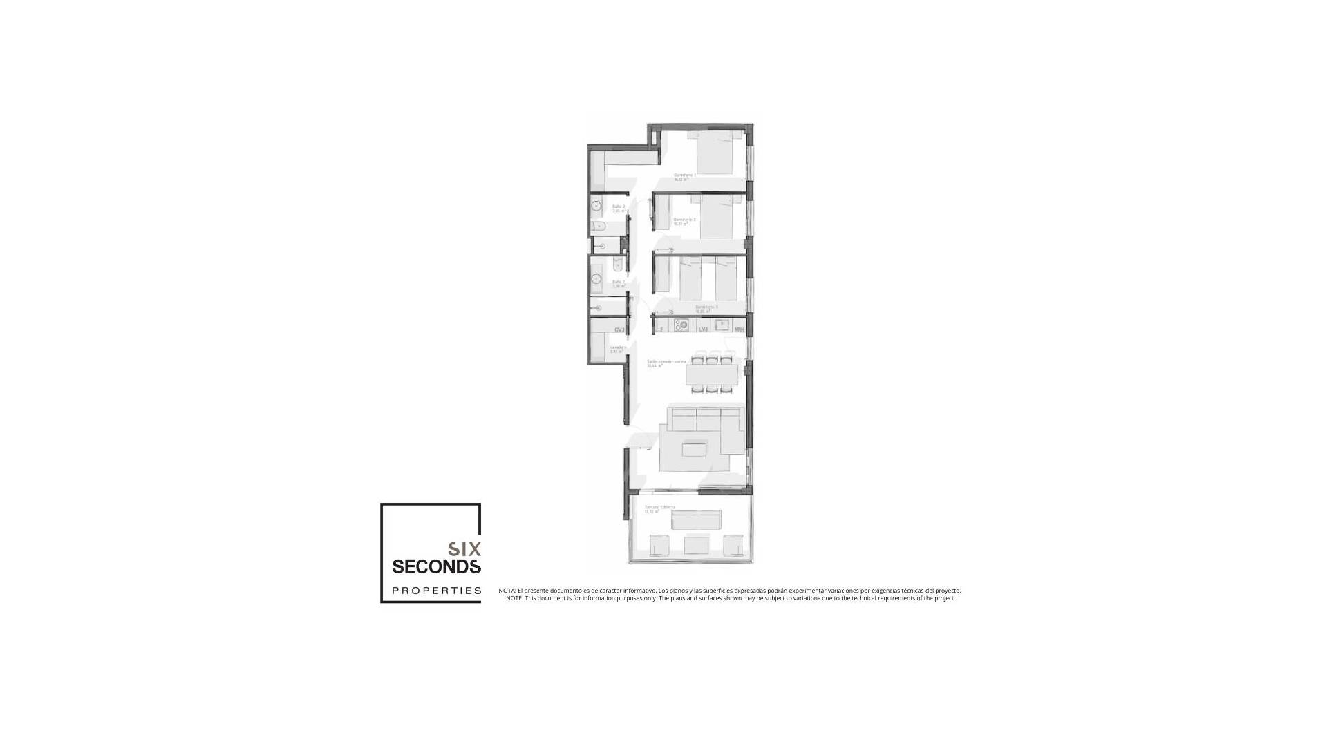 Nieuw gebouw - Appartement  Plat - Vera