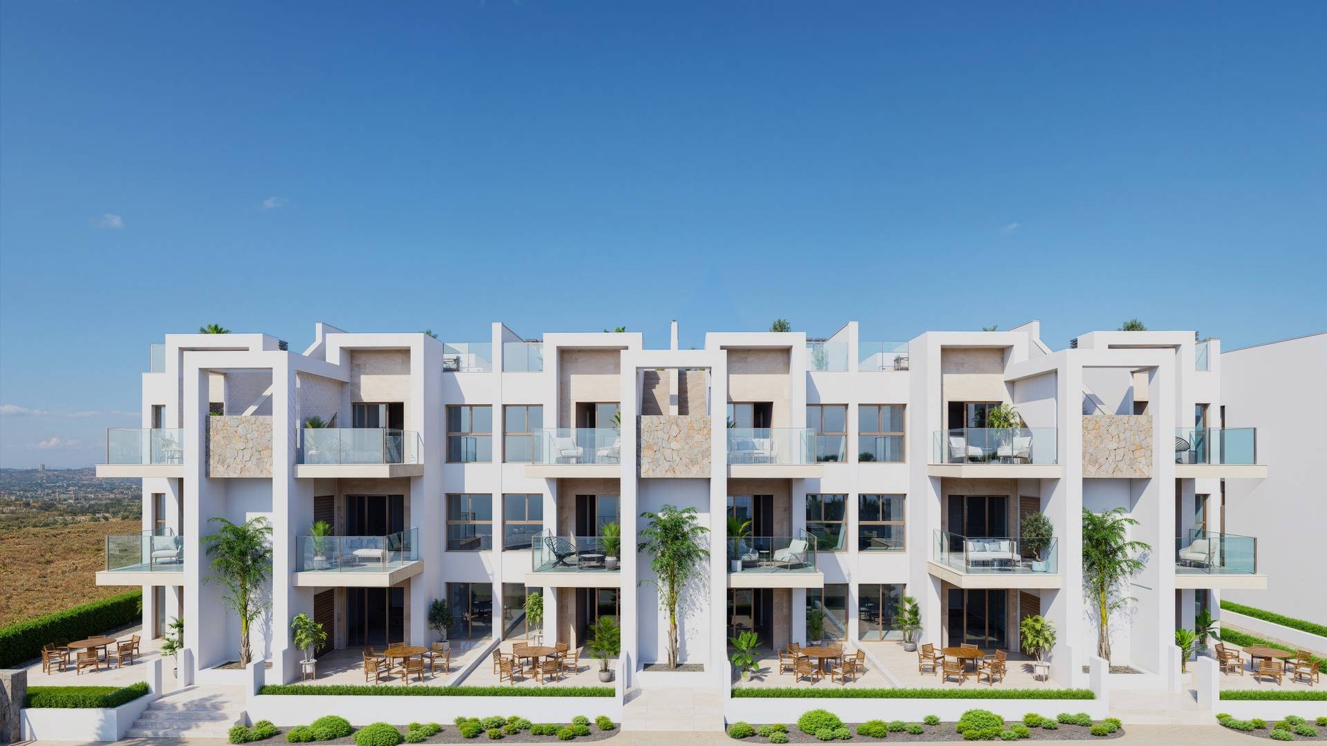 Nieuw gebouw - Appartement  Plat - 