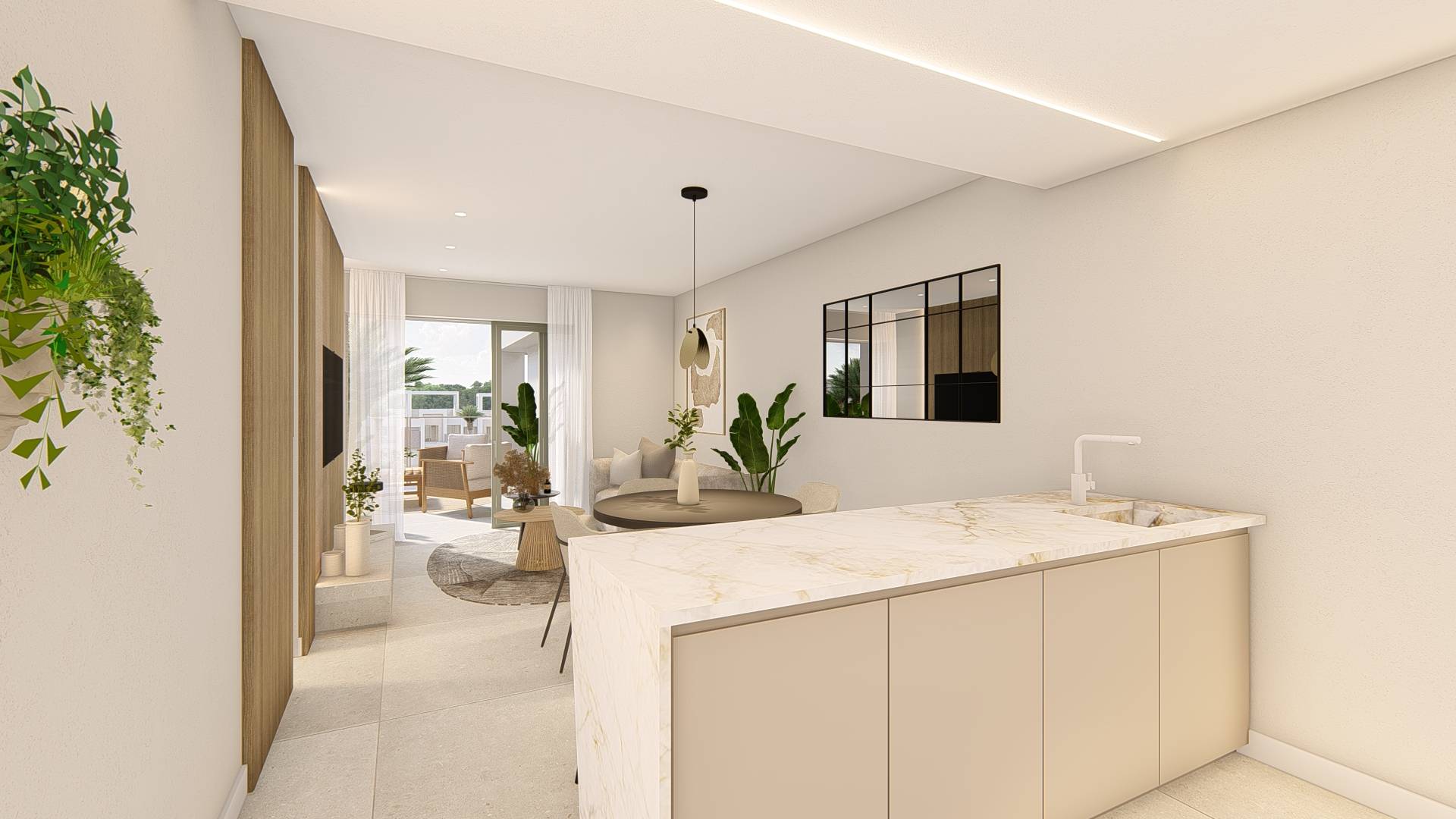 Nieuw gebouw - Appartement  Plat - 