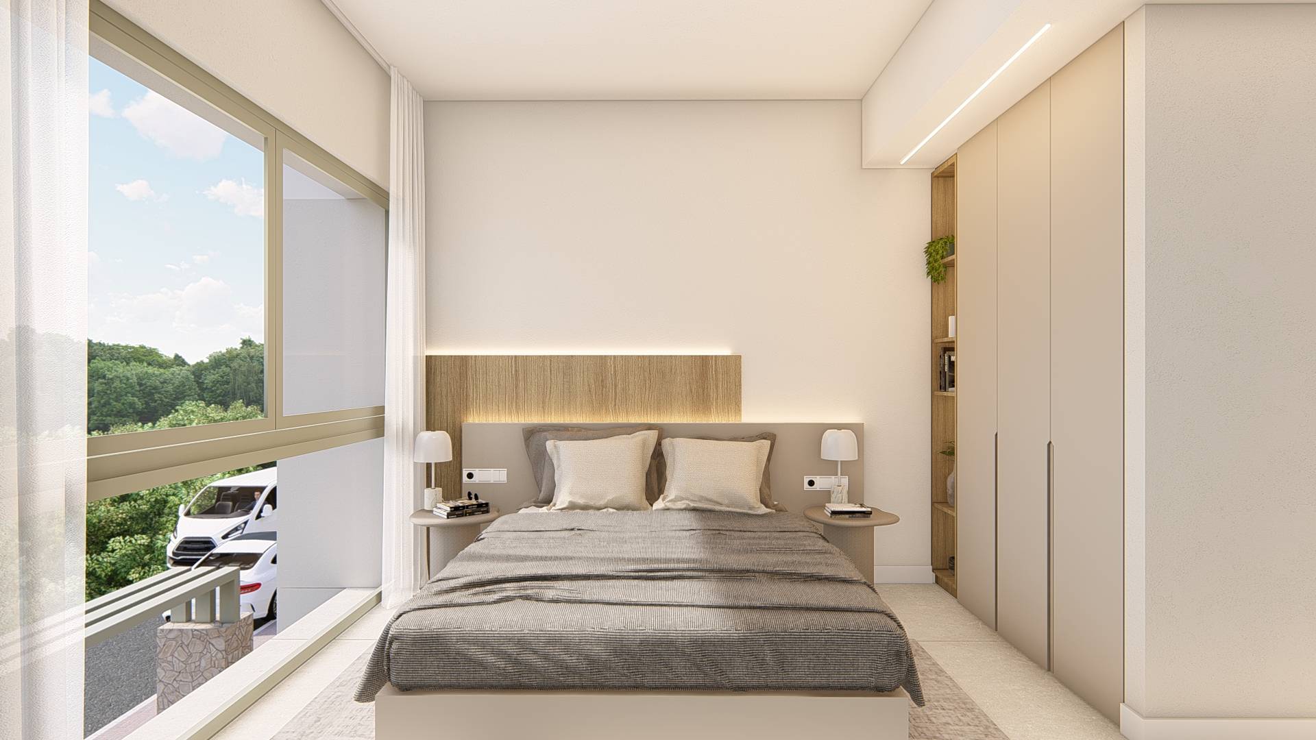 Nieuw gebouw - Appartement  Plat - 