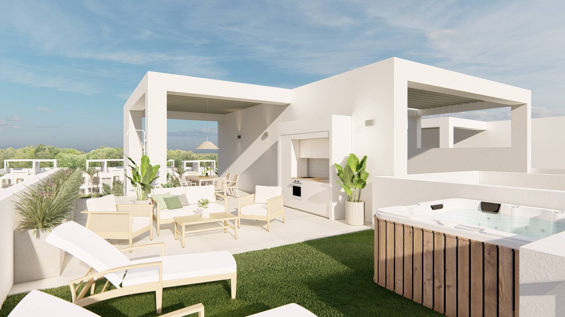 Nieuw gebouw - Appartement  Plat - 