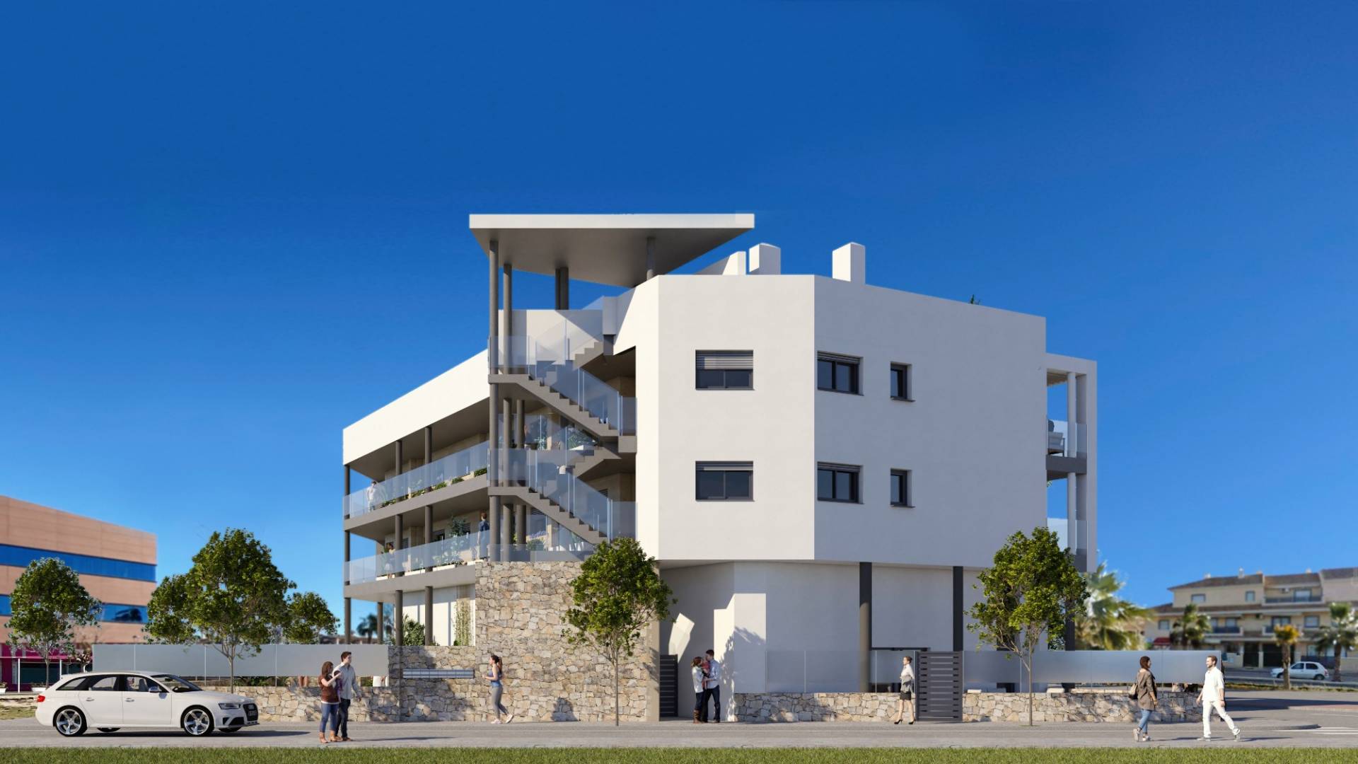 Nieuw gebouw - Appartement  Plat - 