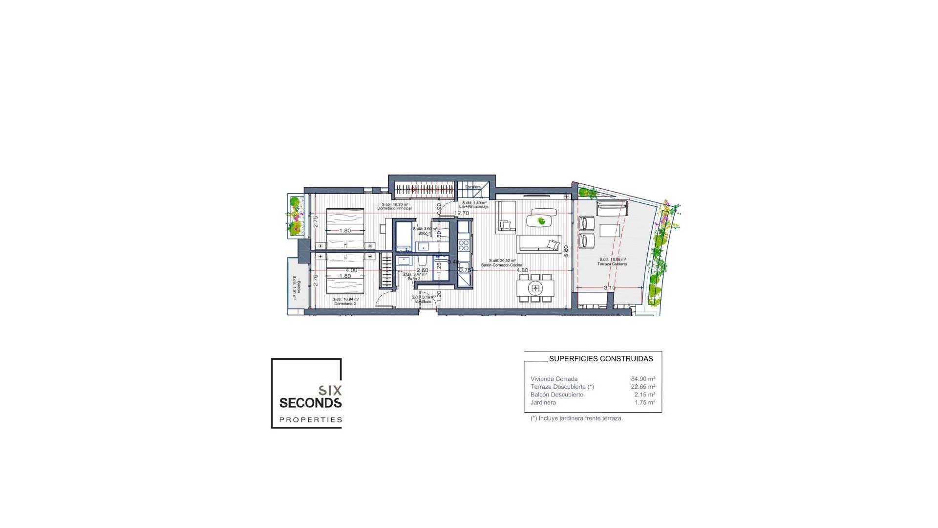 Nieuw gebouw - Appartement - Plat - 