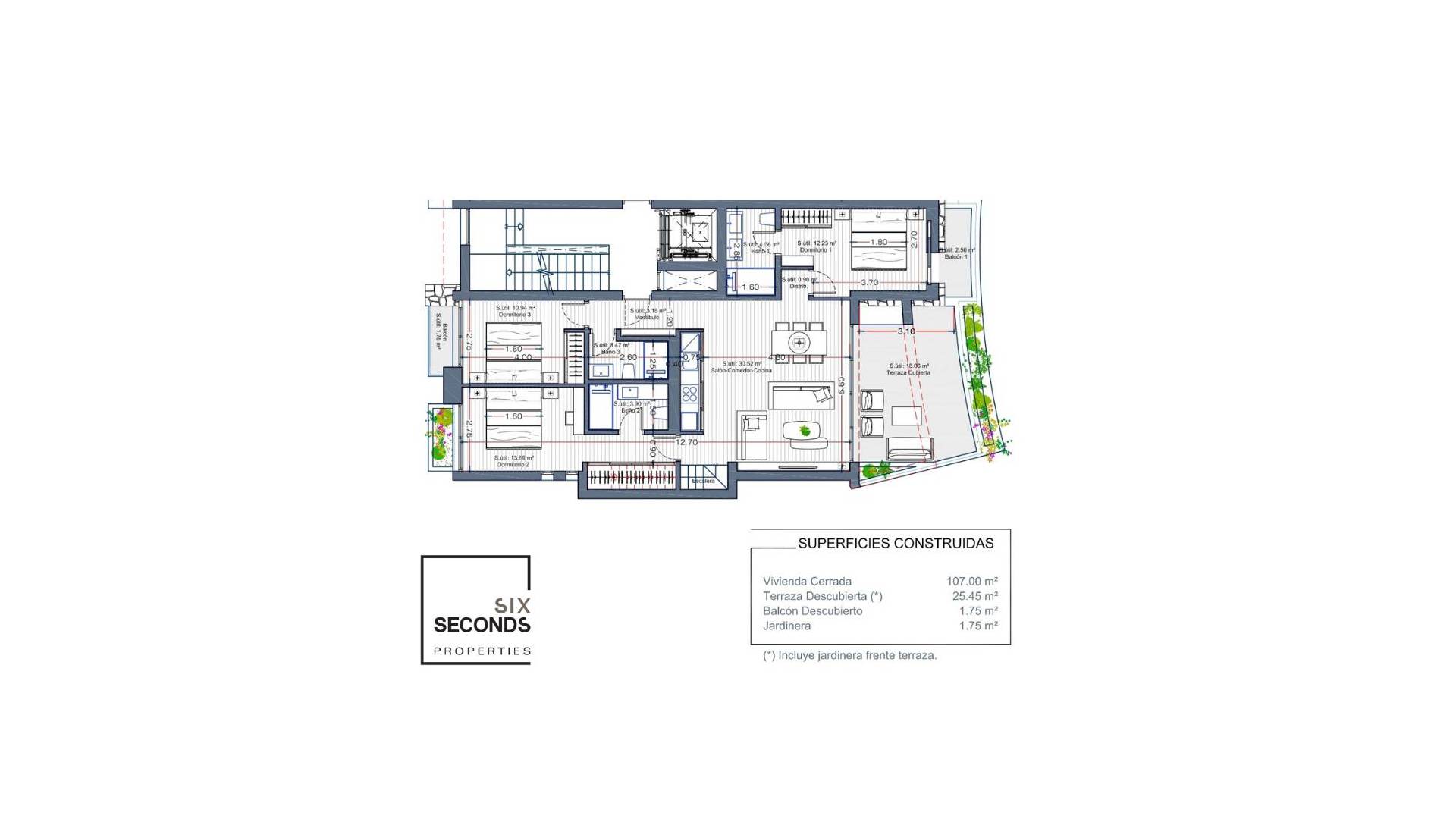 Nieuw gebouw - Appartement - Plat - 