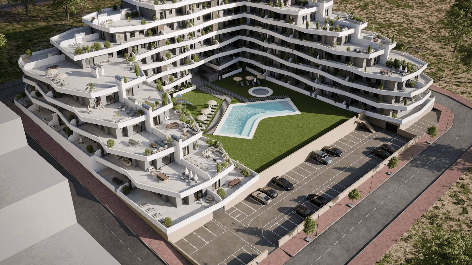 Nieuw gebouw - Appartement - San Miguel de Salinas - 