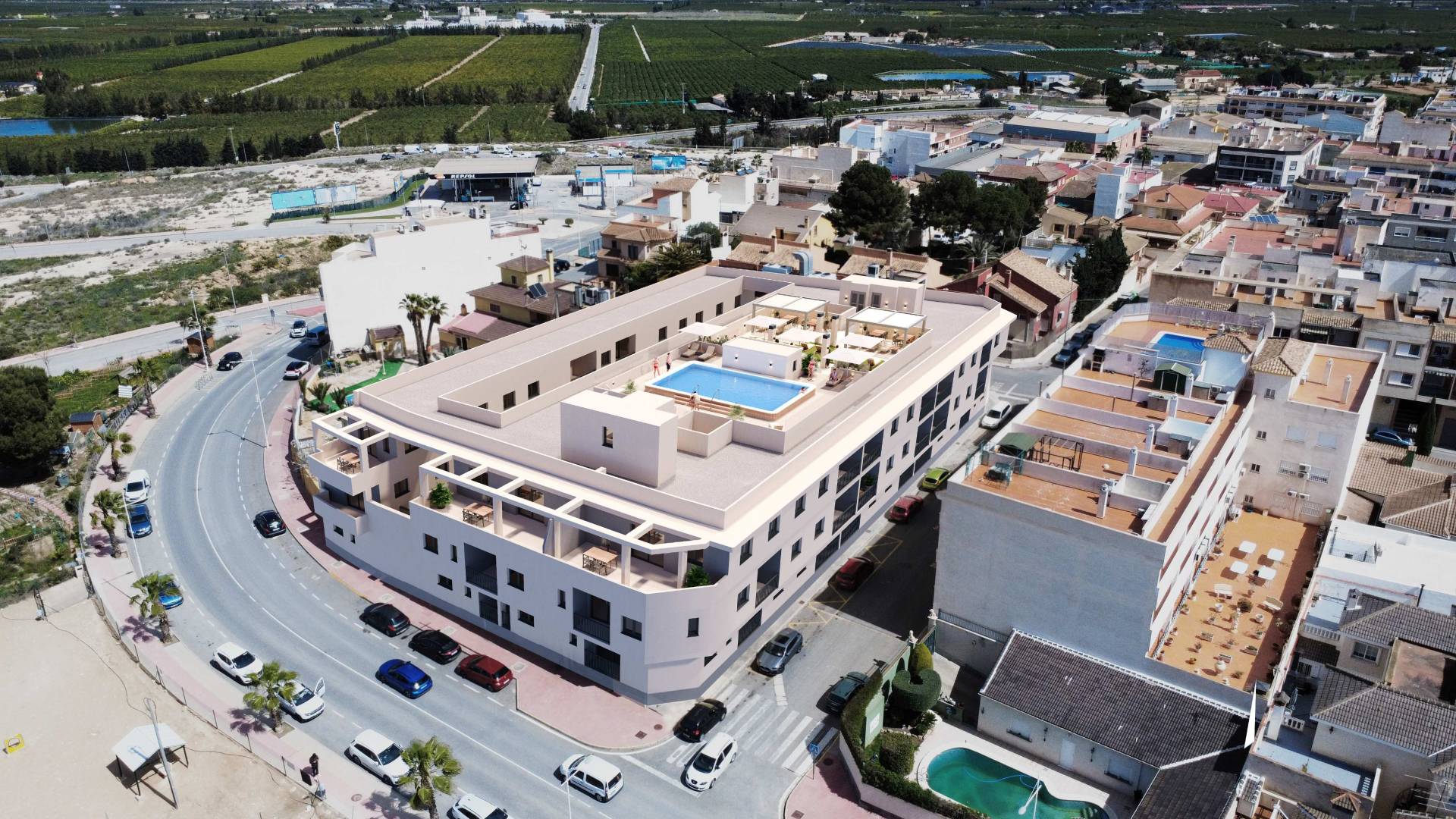Nieuw gebouw - Begane grond - San Miguel de Salinas - 