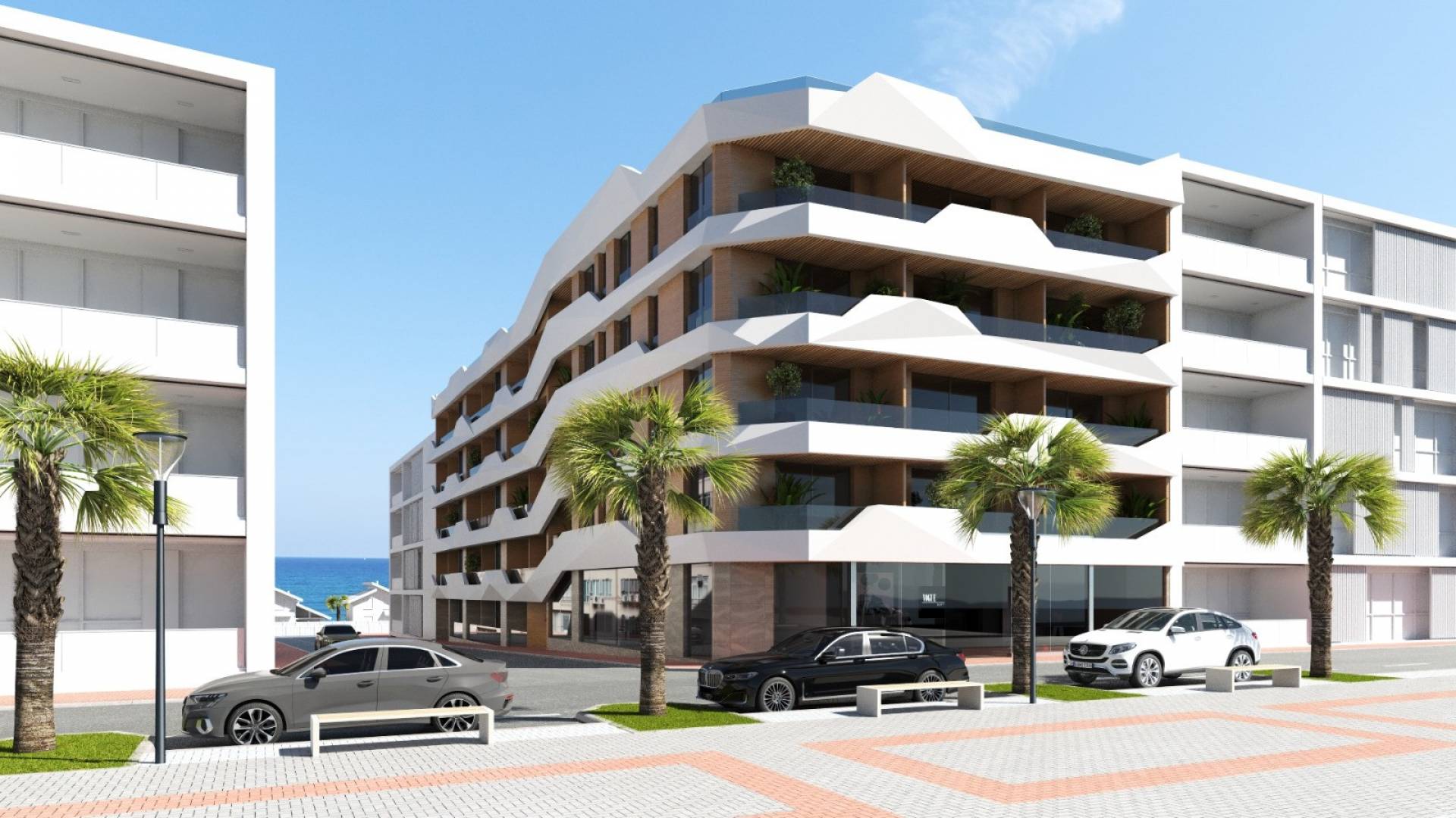 Nieuw gebouw - Commercieel van Locaux - Guardamar del Segura - Guardamar Playa