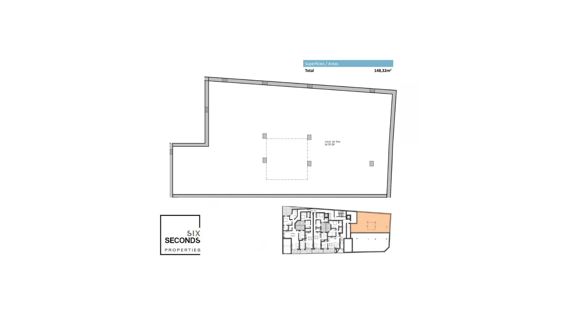Nieuw gebouw - Commercieel van Locaux - Guardamar del Segura - Guardamar Playa