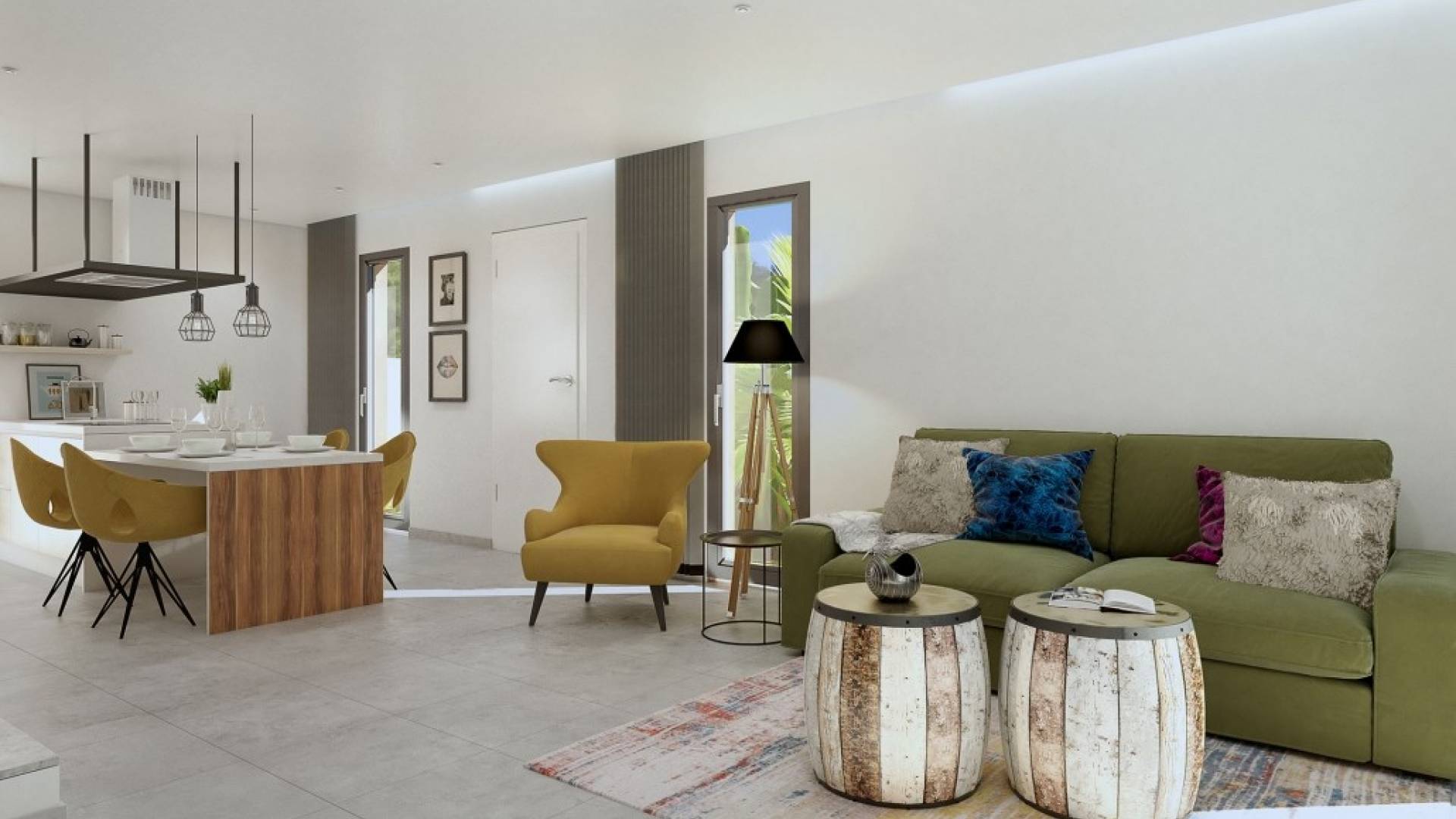 Nieuw gebouw - Halfvrijstaand - Daya Nueva