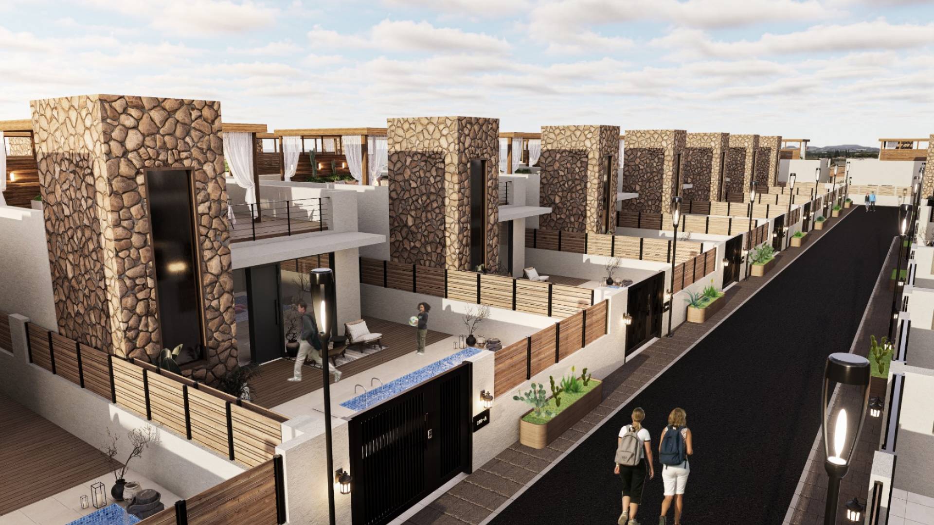 Nieuw gebouw - Halfvrijstaand - Fuente Alamo - La Pinilla