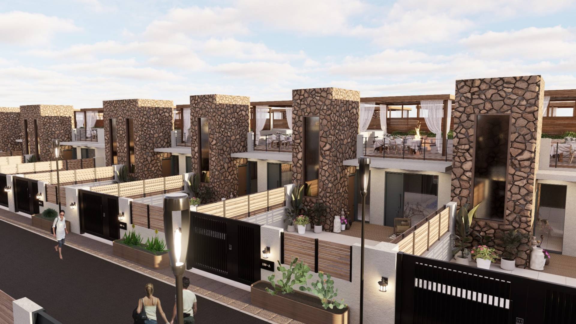 Nieuw gebouw - Halfvrijstaand - Fuente Alamo - La Pinilla