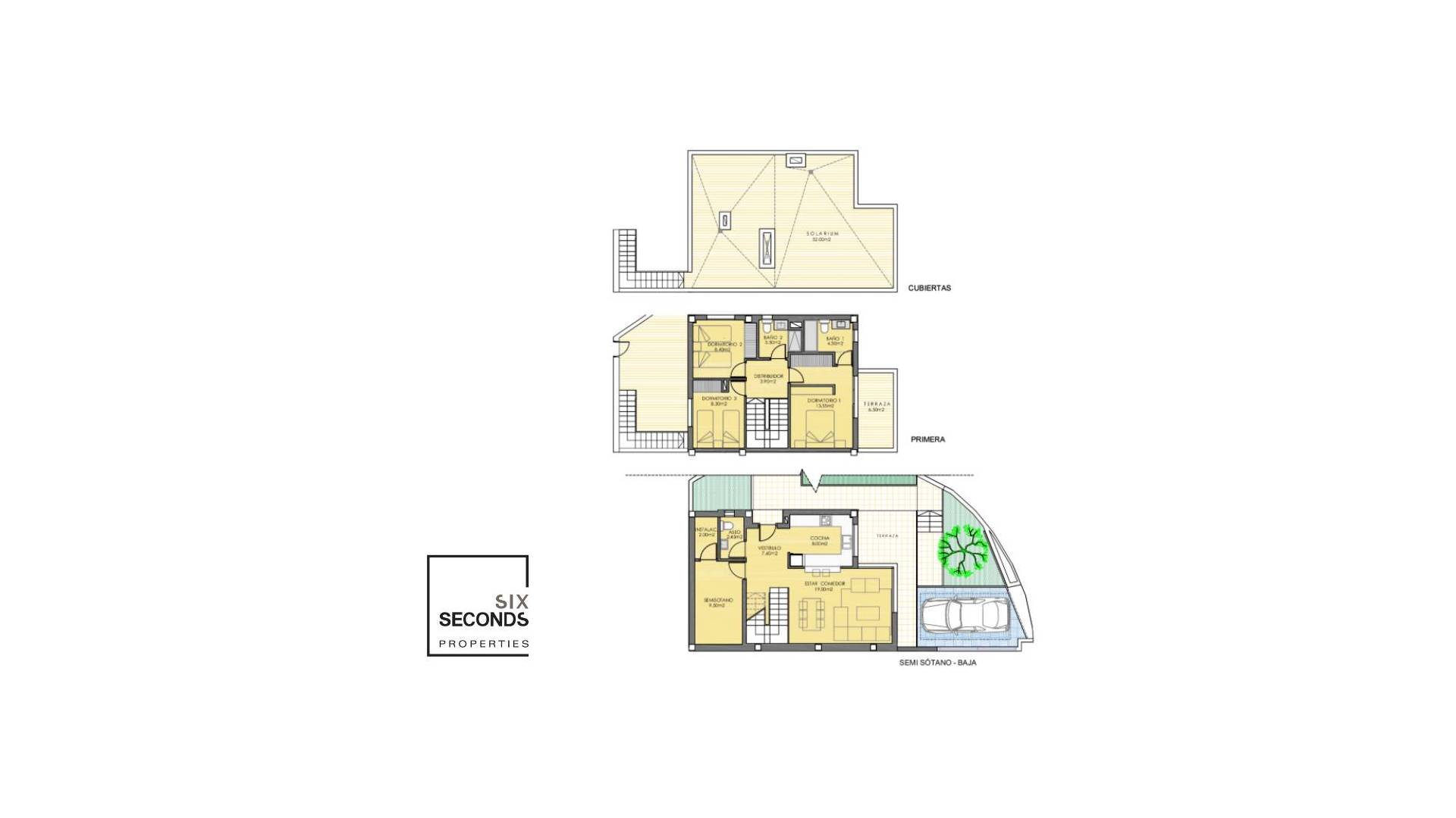 Nieuw gebouw - Halfvrijstaand - Monforte del Cid