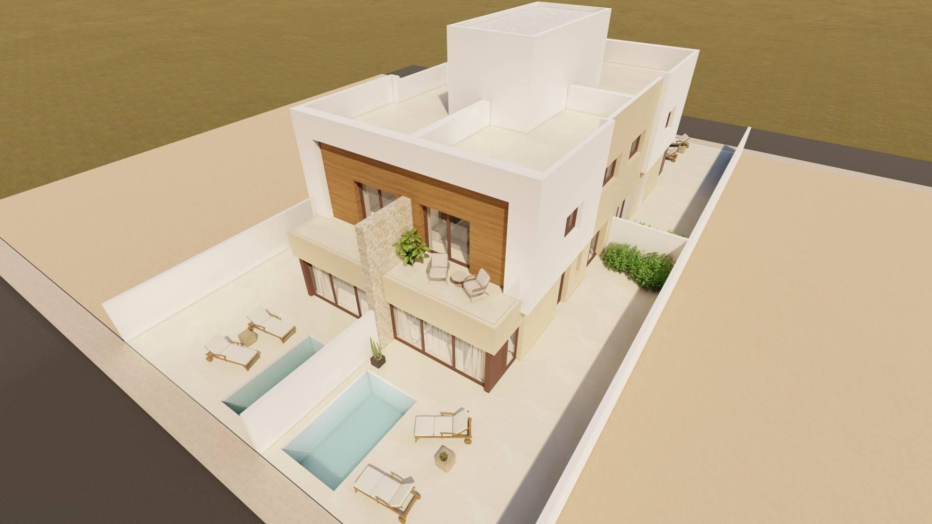 Nieuw gebouw - Halfvrijstaand - San Javier