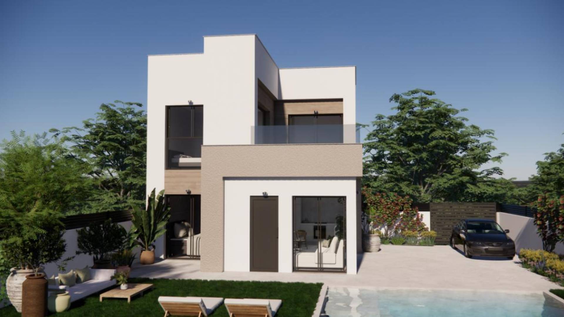 Nieuw gebouw - Halfvrijstaand - Vistabella Golf - Vistabella