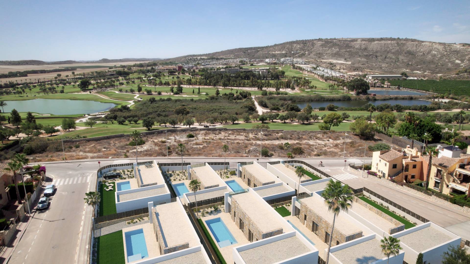 Nieuw gebouw - Halfvrijstaande villa - Algorfa - La Finca Golf