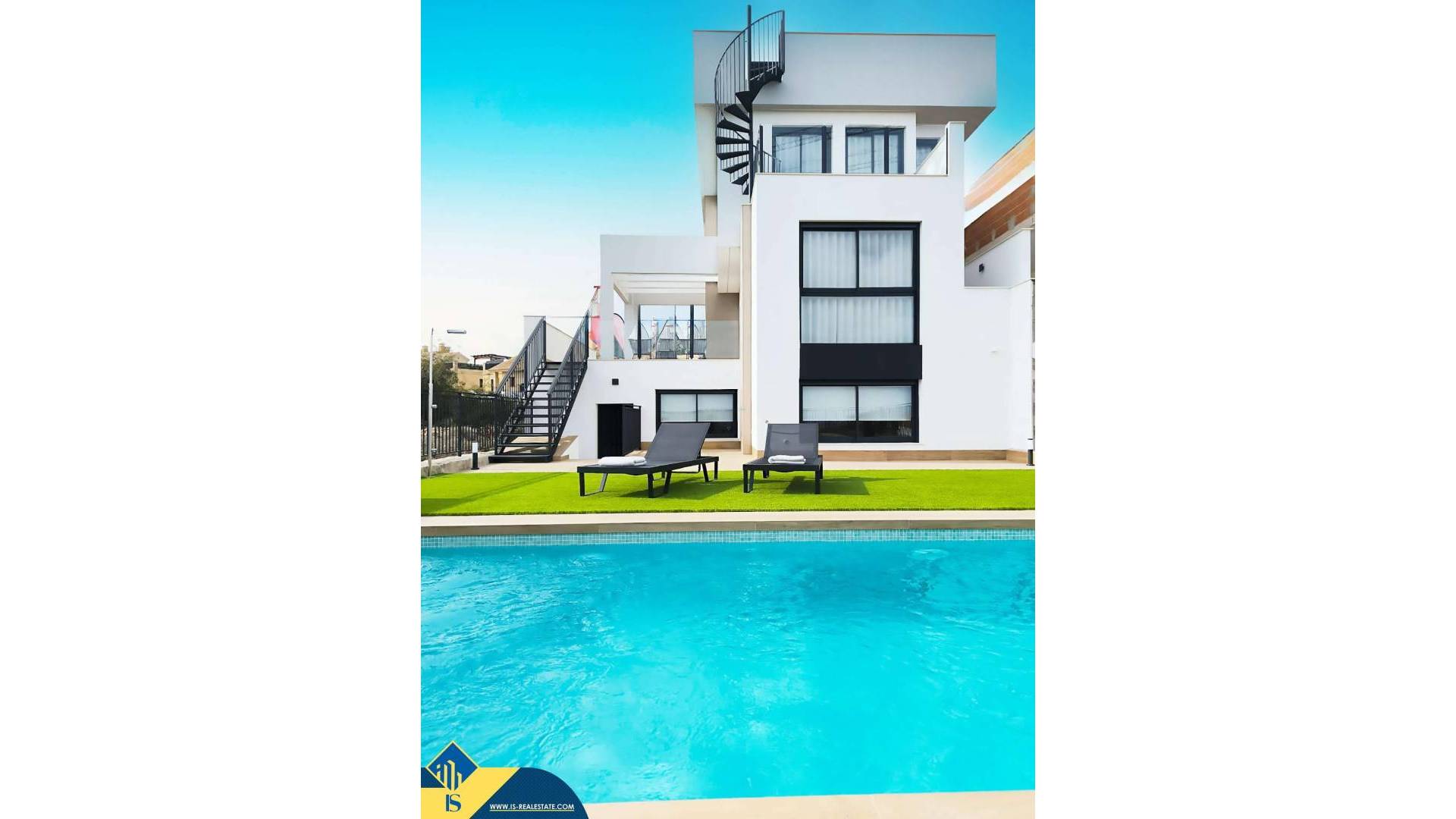 Nieuw gebouw - Halfvrijstaande villa - Algorfa - La finca