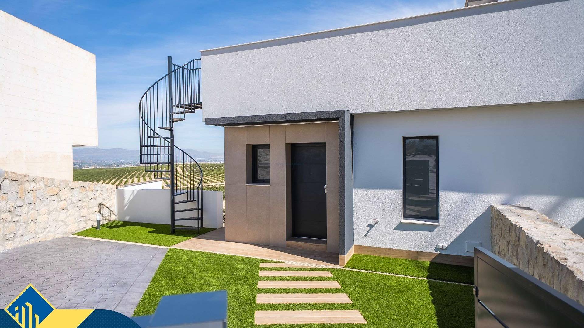 Nieuw gebouw - Halfvrijstaande villa - Algorfa - La finca