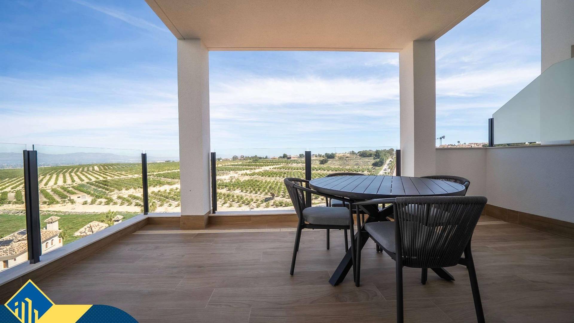 Nieuw gebouw - Halfvrijstaande villa - Algorfa - La finca