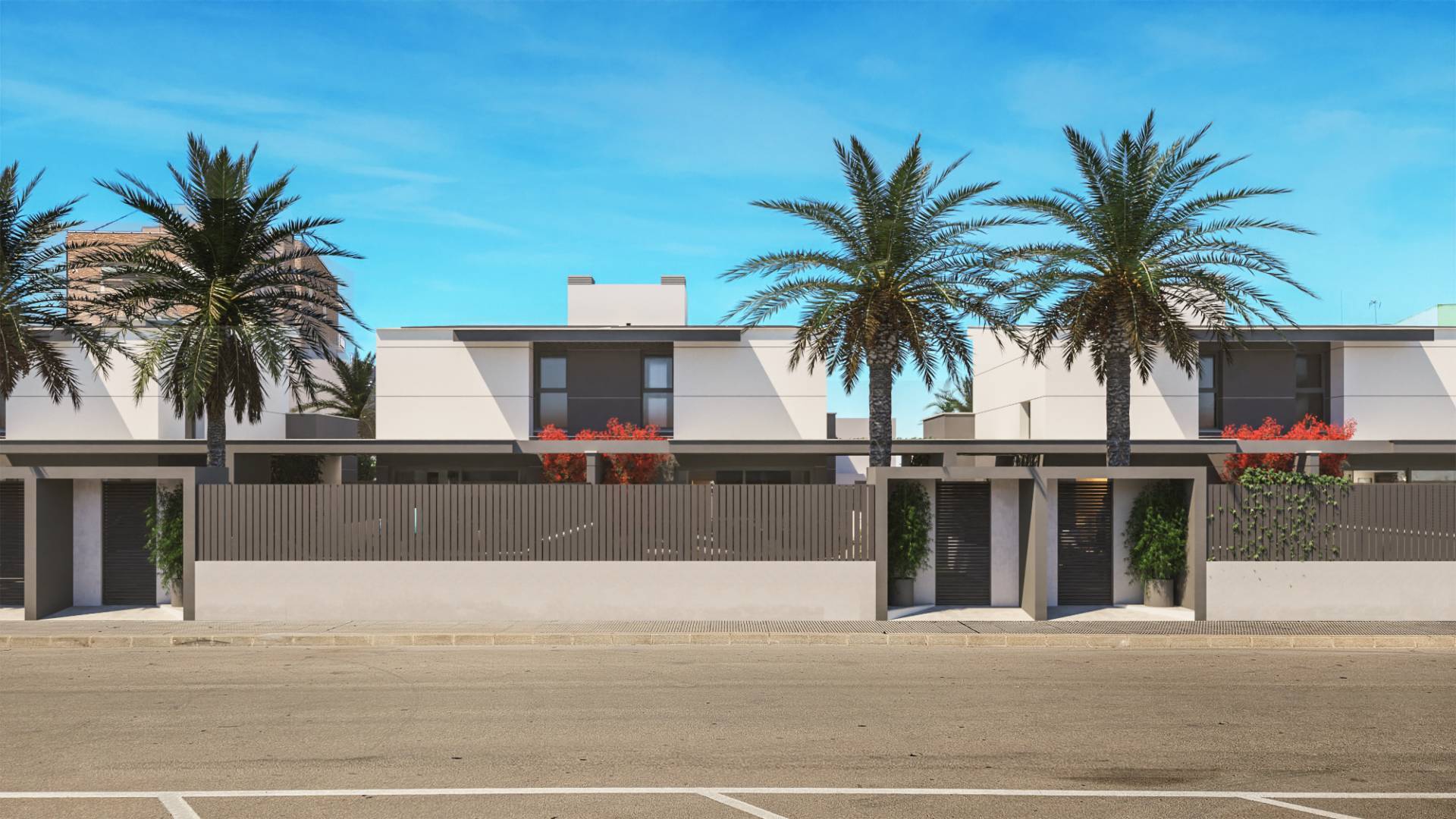 Nieuw gebouw - Halfvrijstaande villa - CARTAGENA - Los Nietos