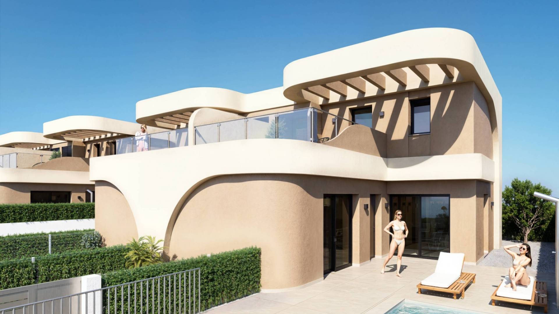 Nieuw gebouw - Halfvrijstaande villa - Daya Nueva