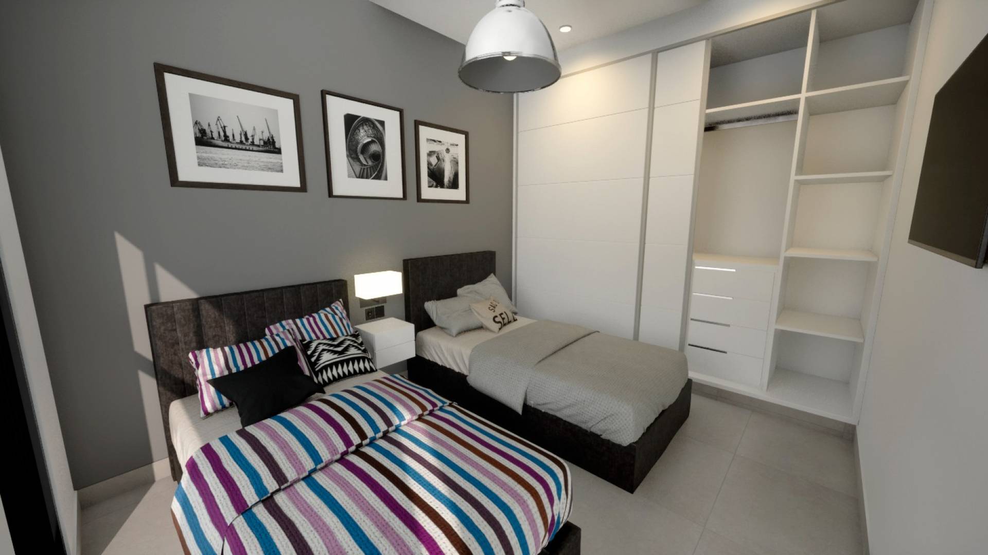 Nieuw gebouw - Halfvrijstaande villa - Los Alcázares