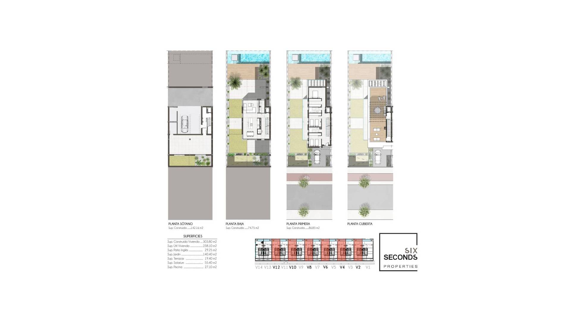 Nieuw gebouw - Halfvrijstaande villa - Monforte del Cid - Font del Llop Golf Resort