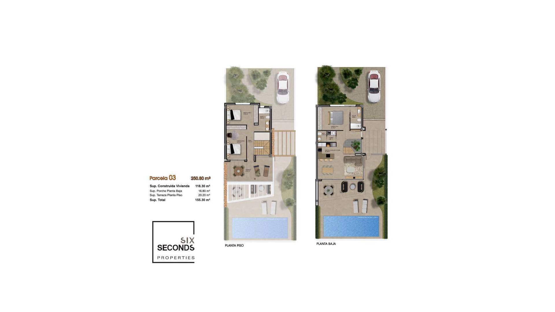Nieuw gebouw - Halfvrijstaande villa - Monforte del Cid - Font del Llop Golf Resort