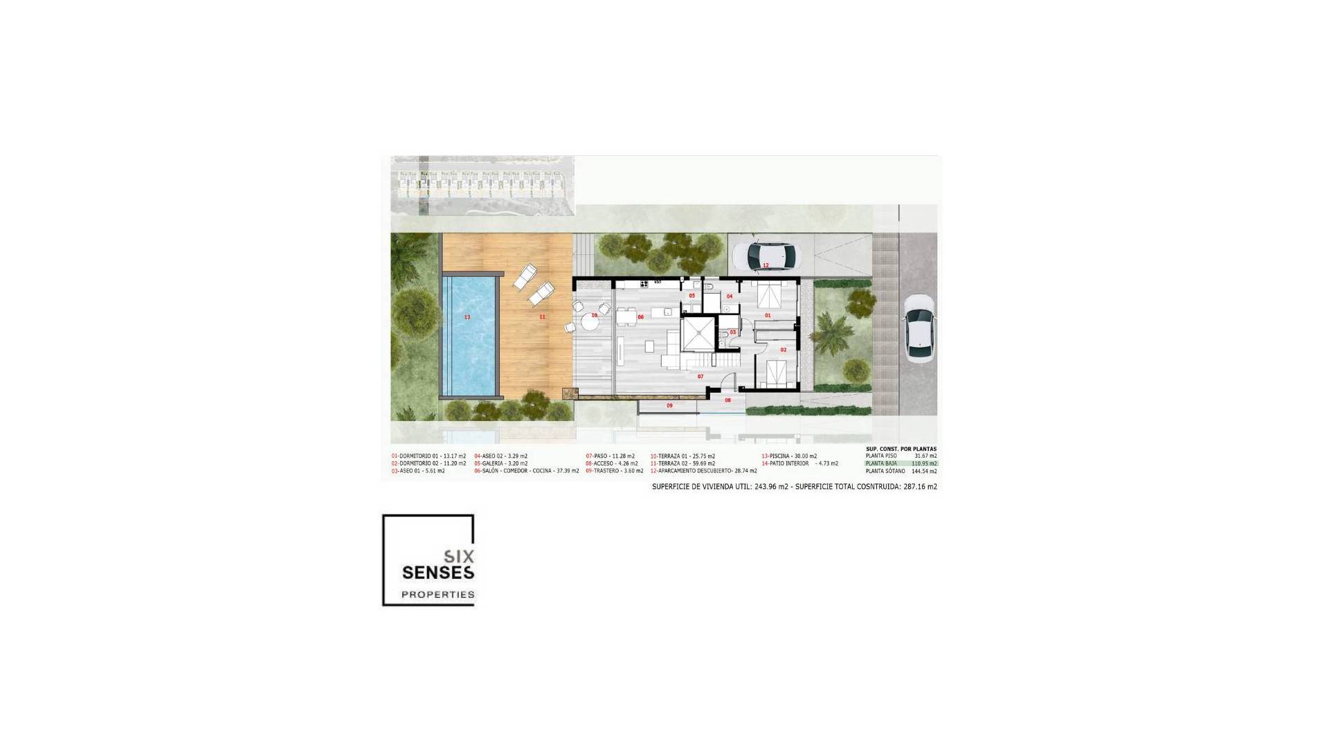 Nieuw gebouw - Halfvrijstaande villa - Monforte del Cid - Font del Llop Golf Resort