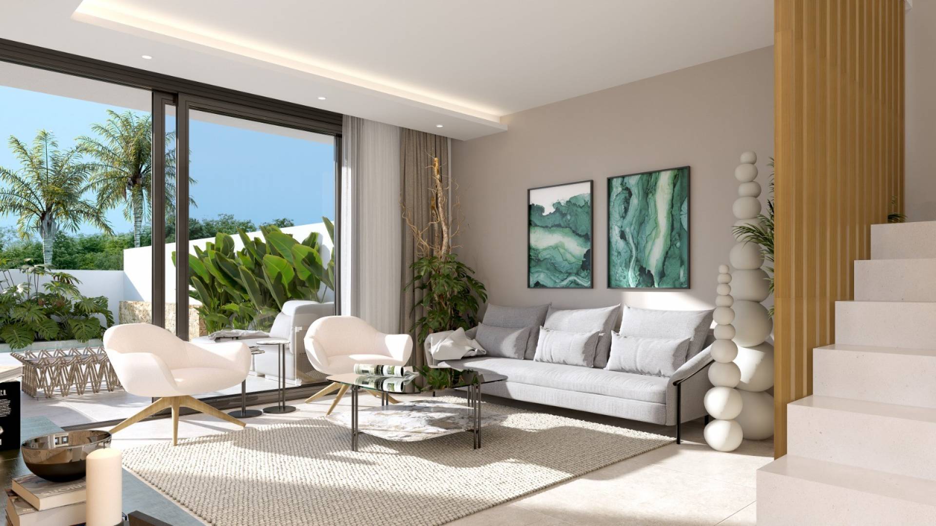 Nieuw gebouw - Halfvrijstaande villa - Orihuela Costa - Villamartín