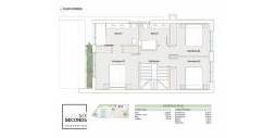 Nieuw gebouw - Halfvrijstaande villa - Orihuela Costa - Villamartín
