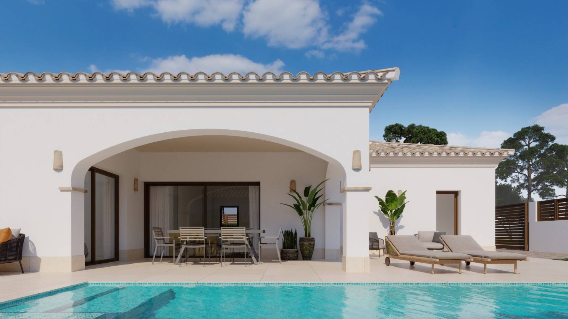 Nieuw gebouw - Halfvrijstaande villa - San Pedro del Pinatar