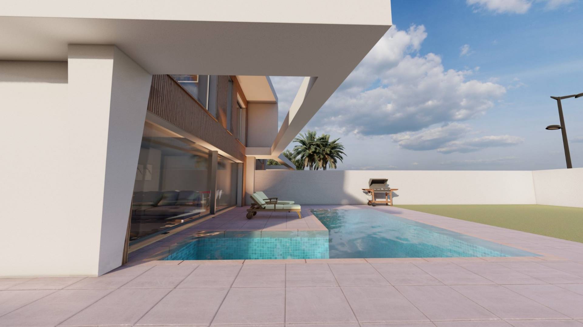 Nieuw gebouw - Halfvrijstaande villa - Santa Pola - Gran Alacant