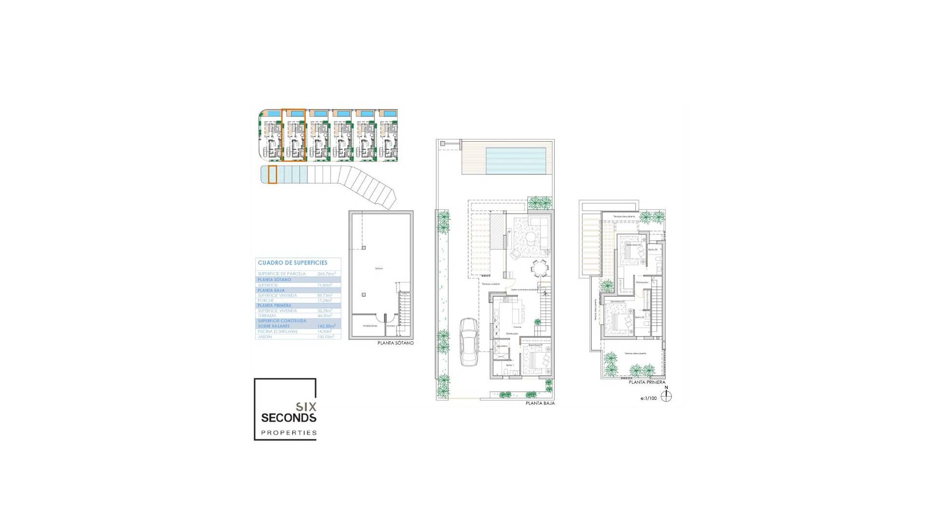 Nieuw gebouw - Halfvrijstaande villa - Torre Pacheco - 