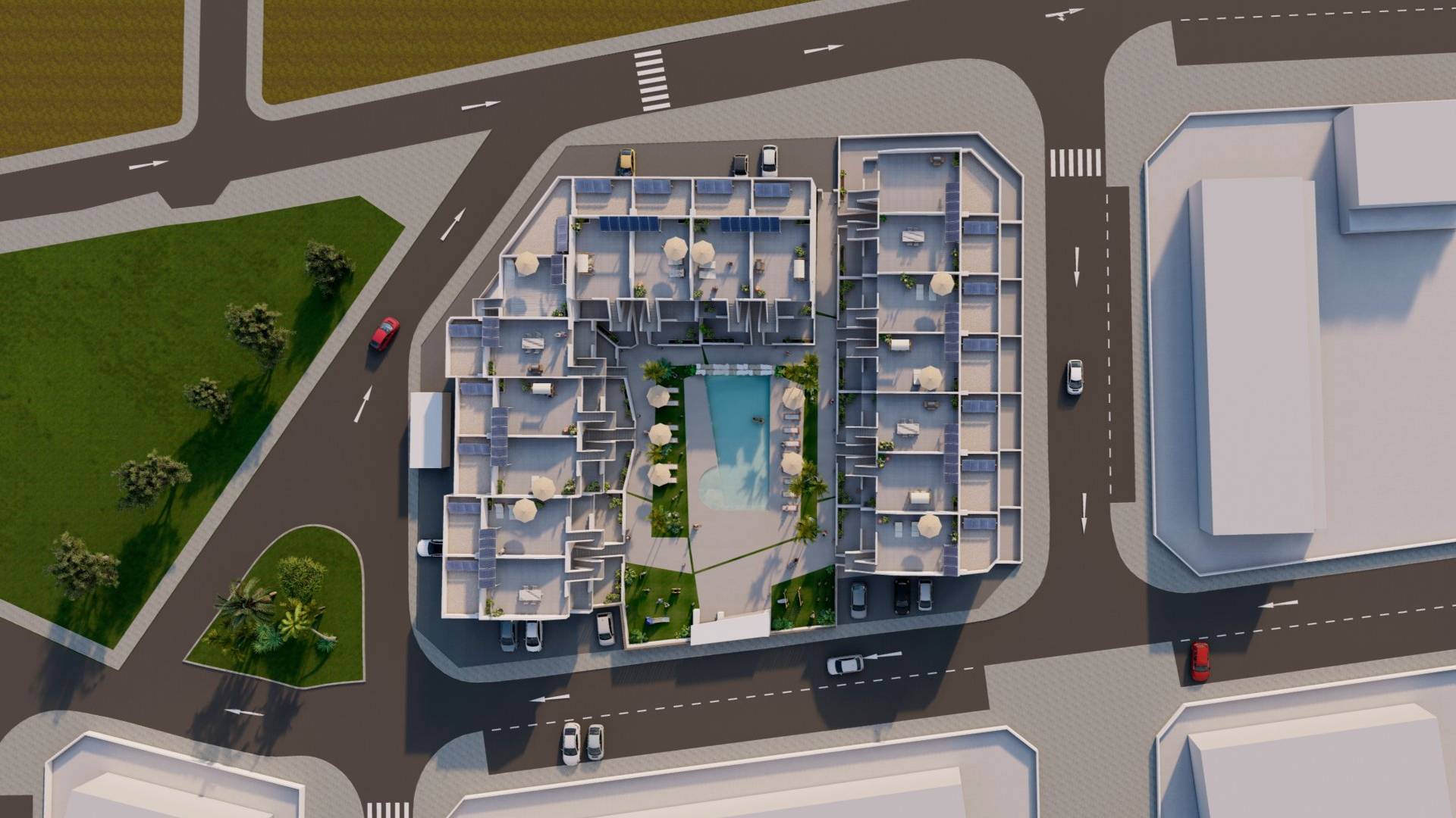 Nieuw gebouw - Hoge bungalow - 