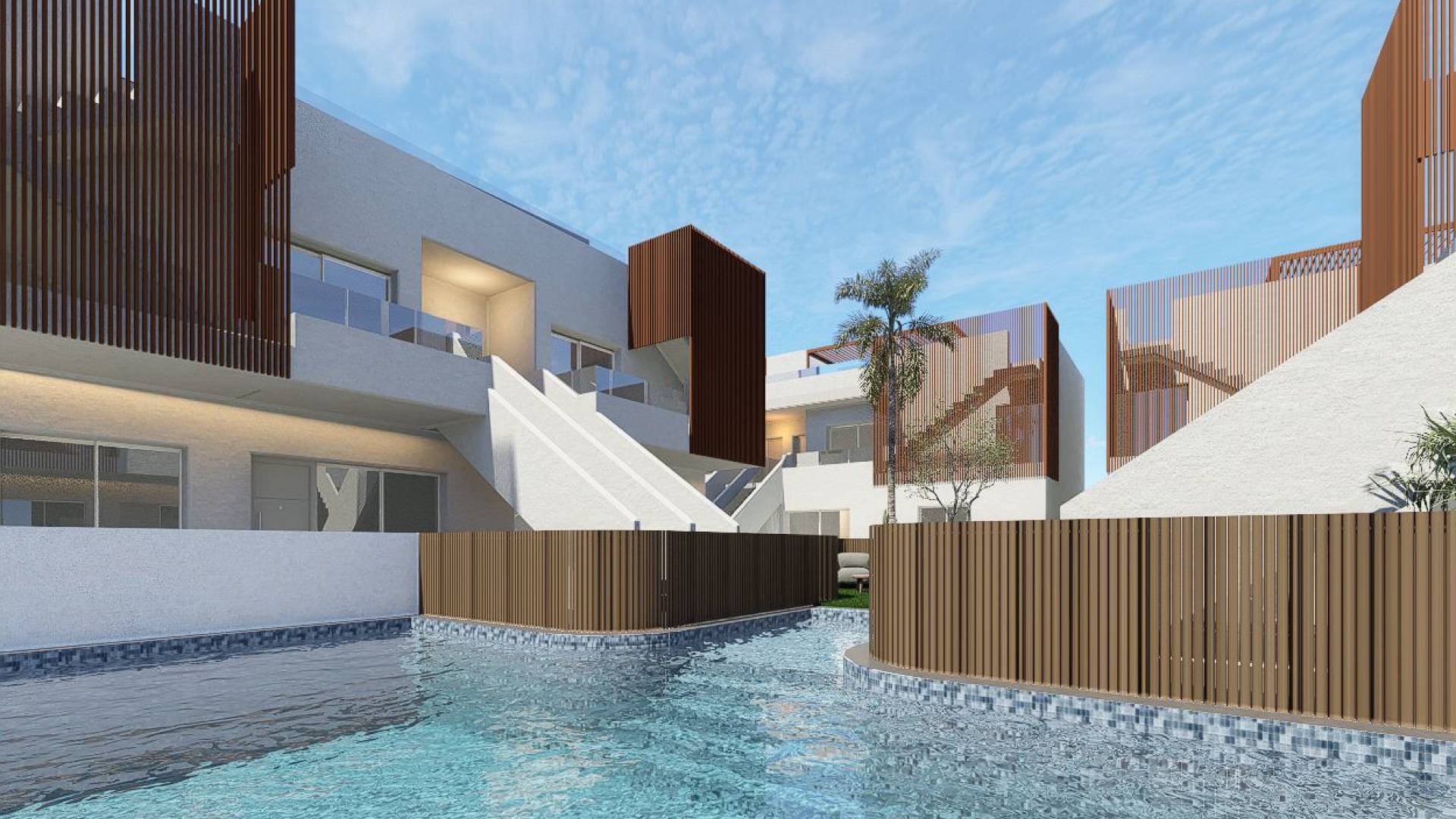 Nieuw gebouw - Lage bungalow - Pilar de la Horadada