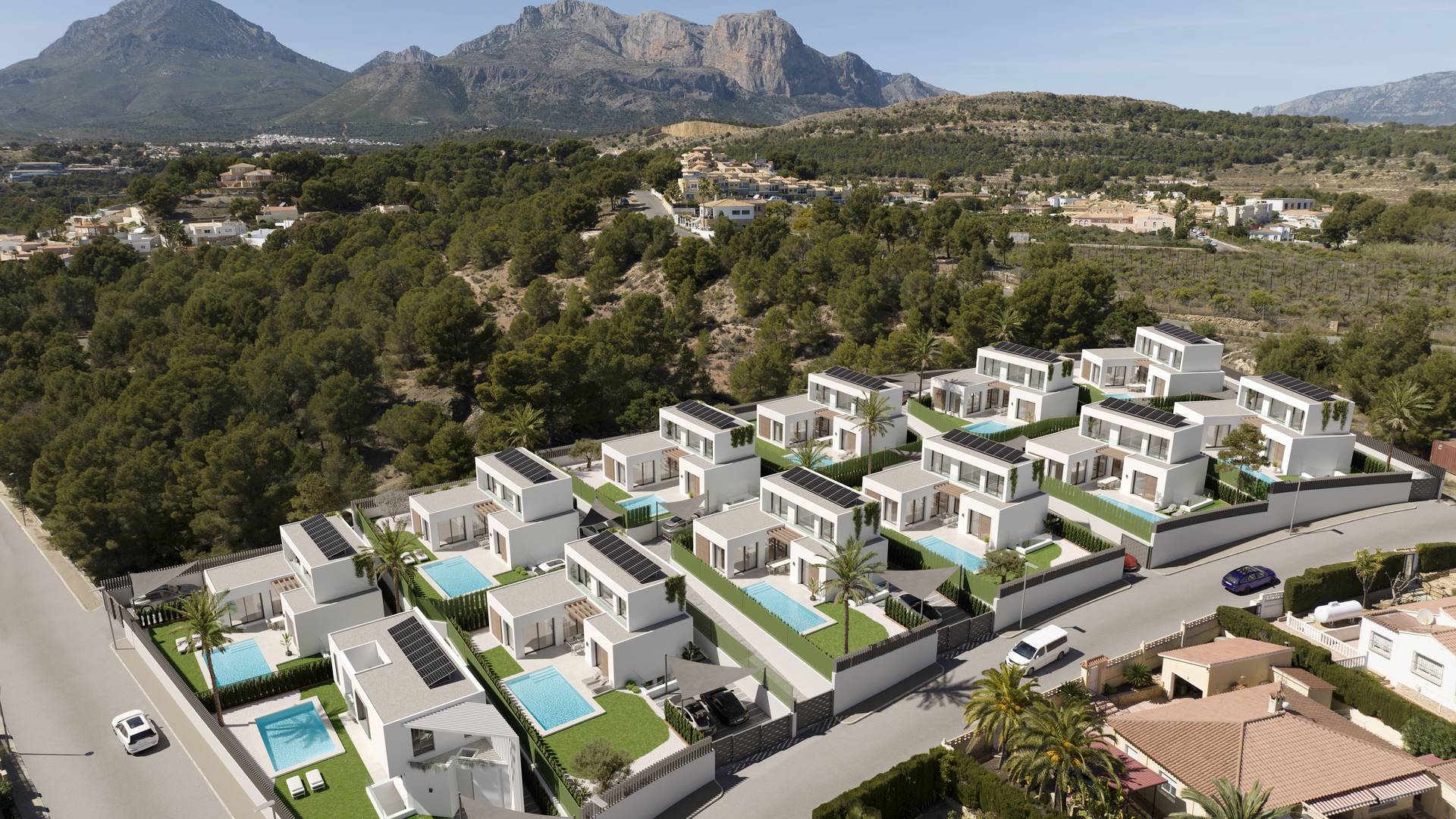 Nieuw gebouw - Onafhankelijke villa - Alfas del Pi - Alfaz del Pí