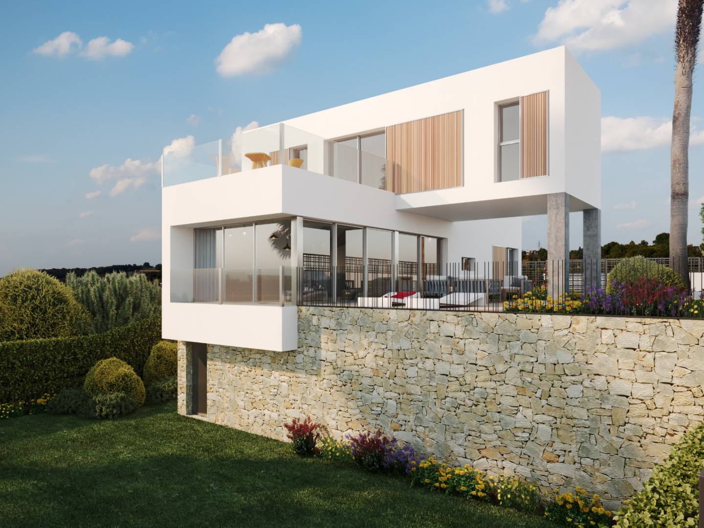 Nieuw gebouw - Onafhankelijke villa - Algorfa