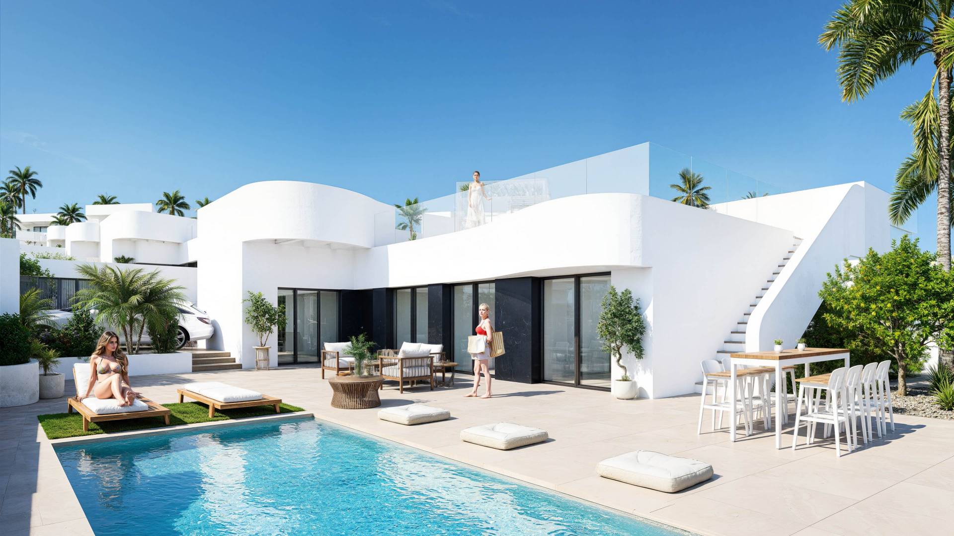 Nieuw gebouw - Onafhankelijke villa - Algorfa