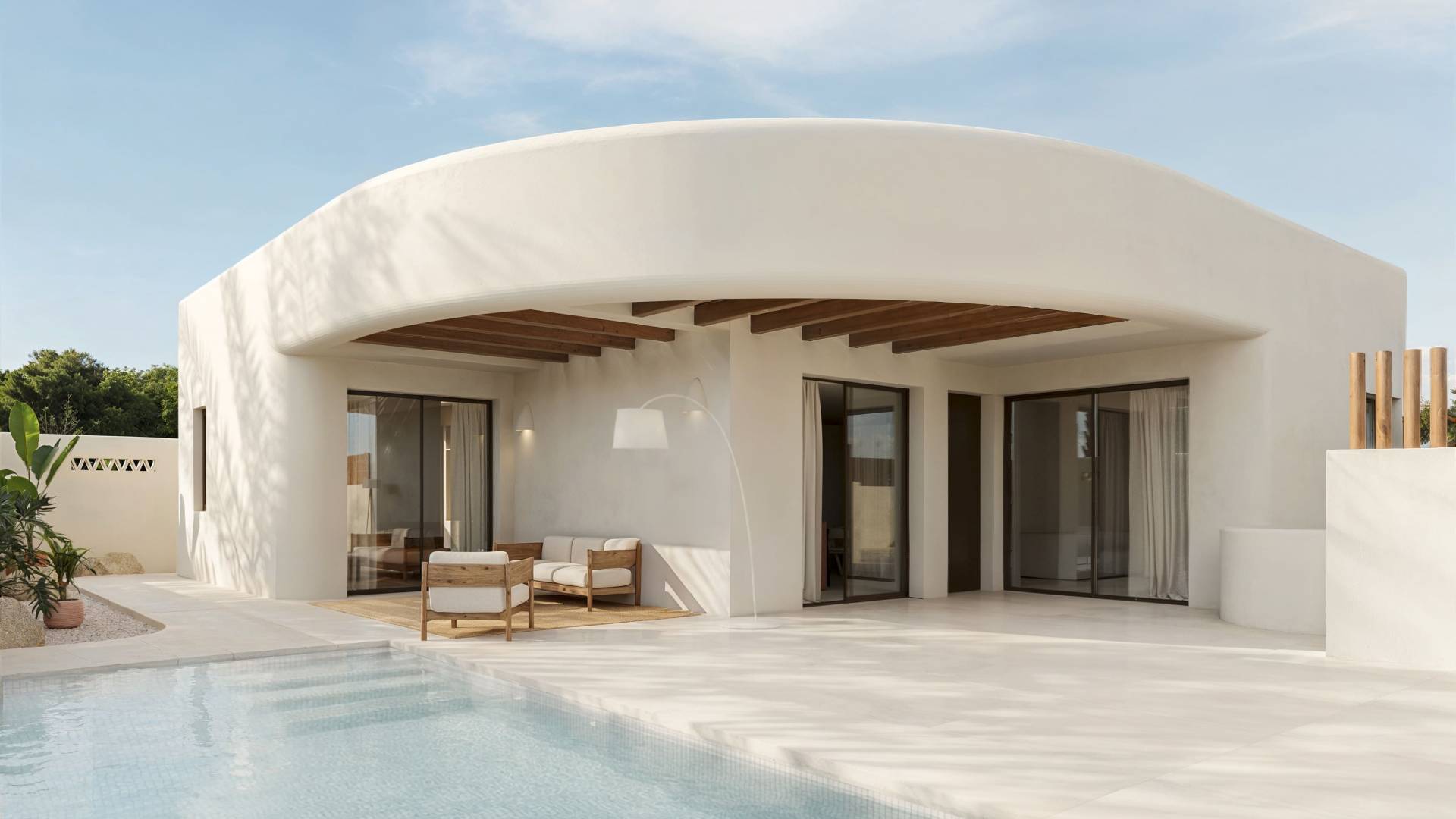 Nieuw gebouw - Onafhankelijke villa - Algorfa