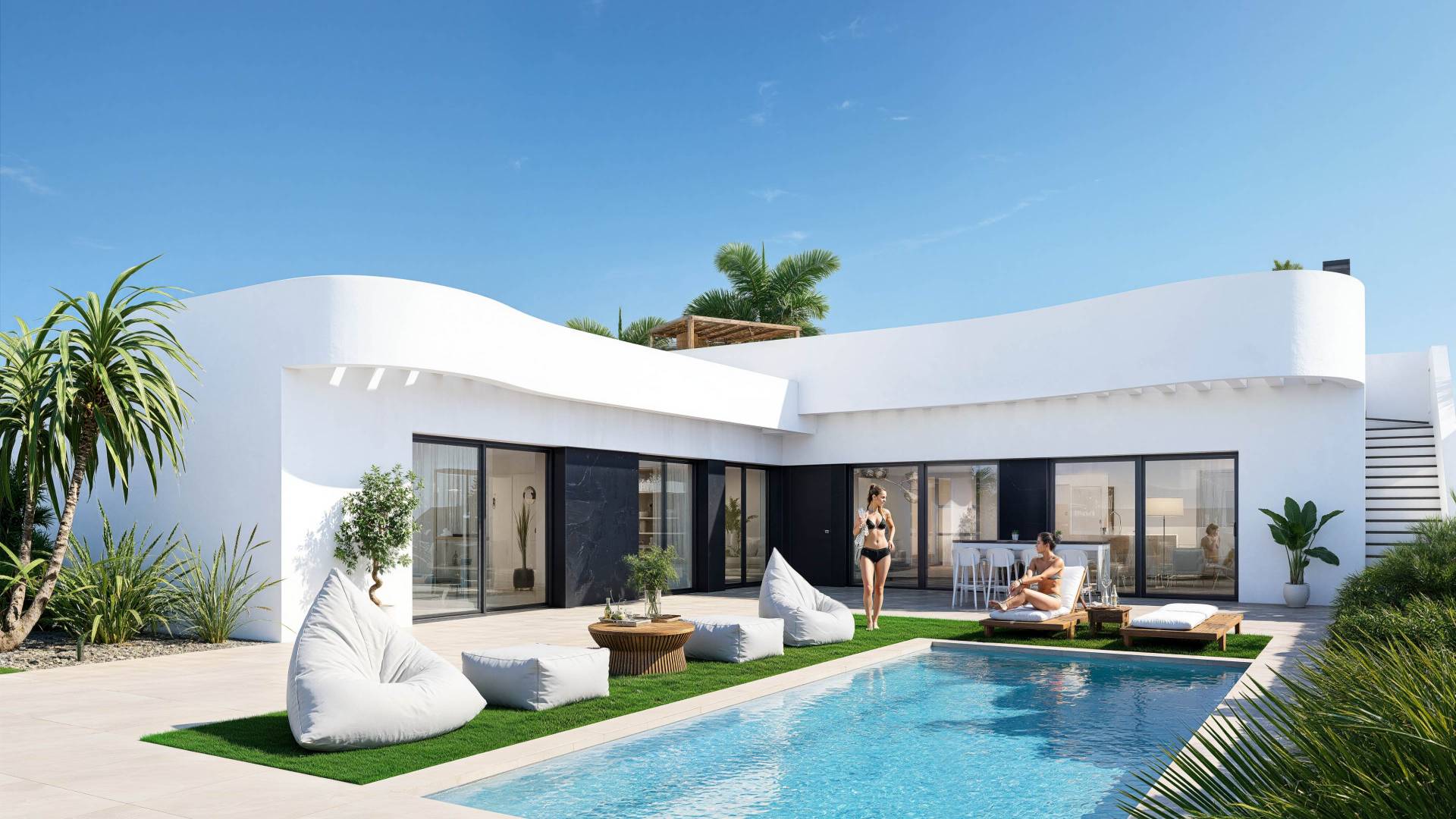 Nieuw gebouw - Onafhankelijke villa - Algorfa