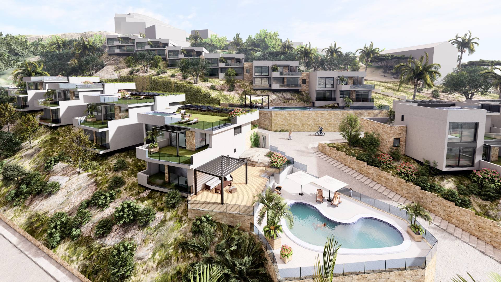 Nieuw gebouw - Onafhankelijke villa - Altea