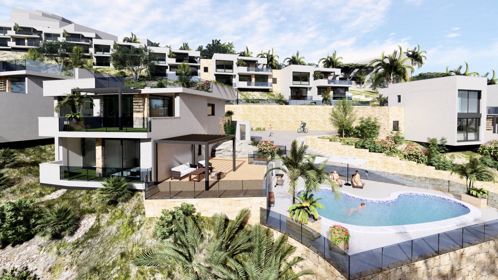 Nieuw gebouw - Onafhankelijke villa - Altea