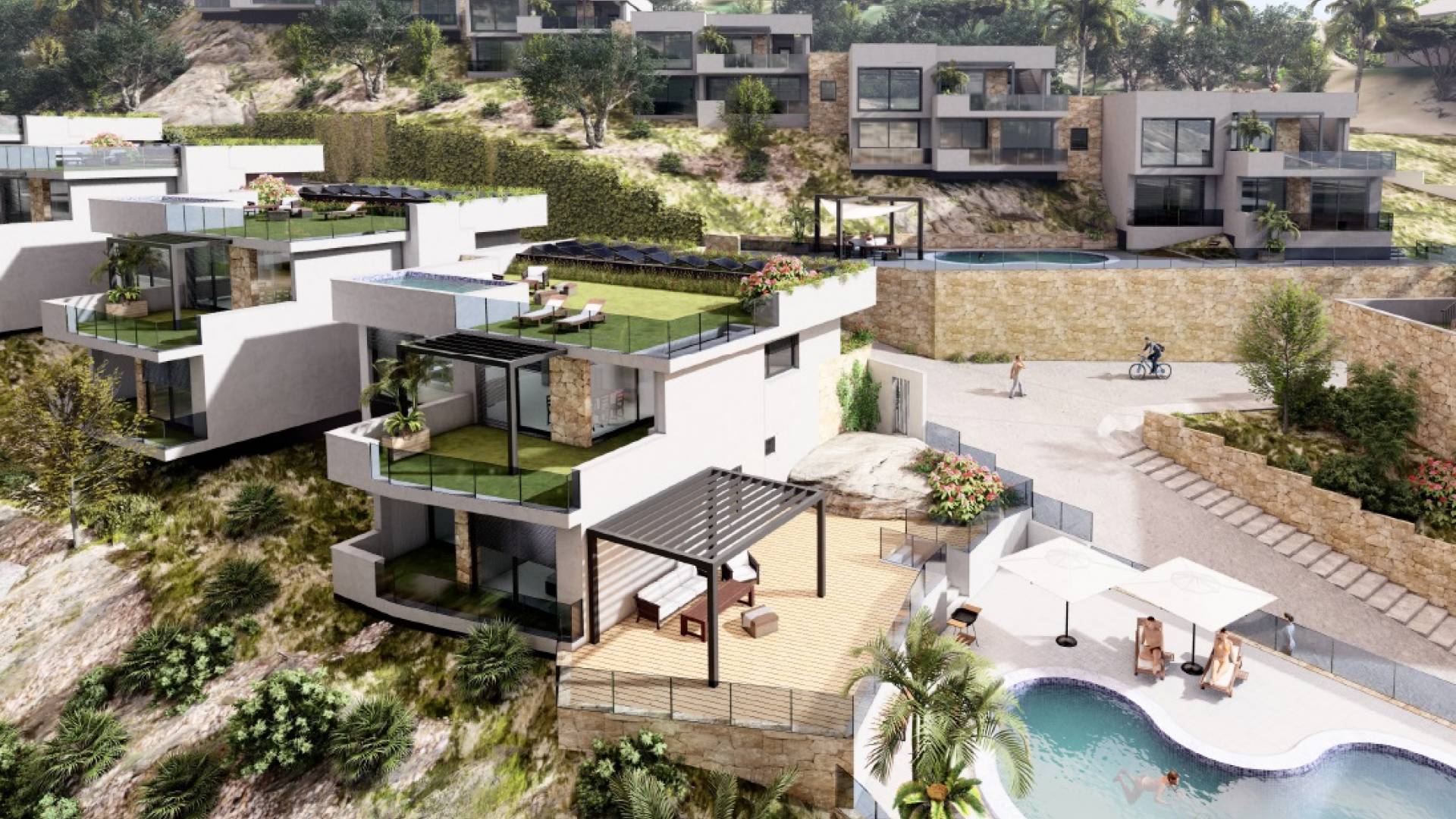 Nieuw gebouw - Onafhankelijke villa - Altea