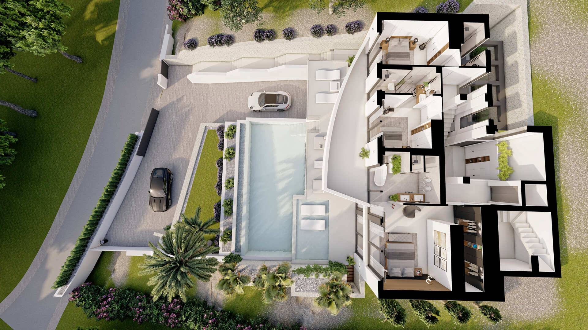 Nieuw gebouw - Onafhankelijke villa - Altea