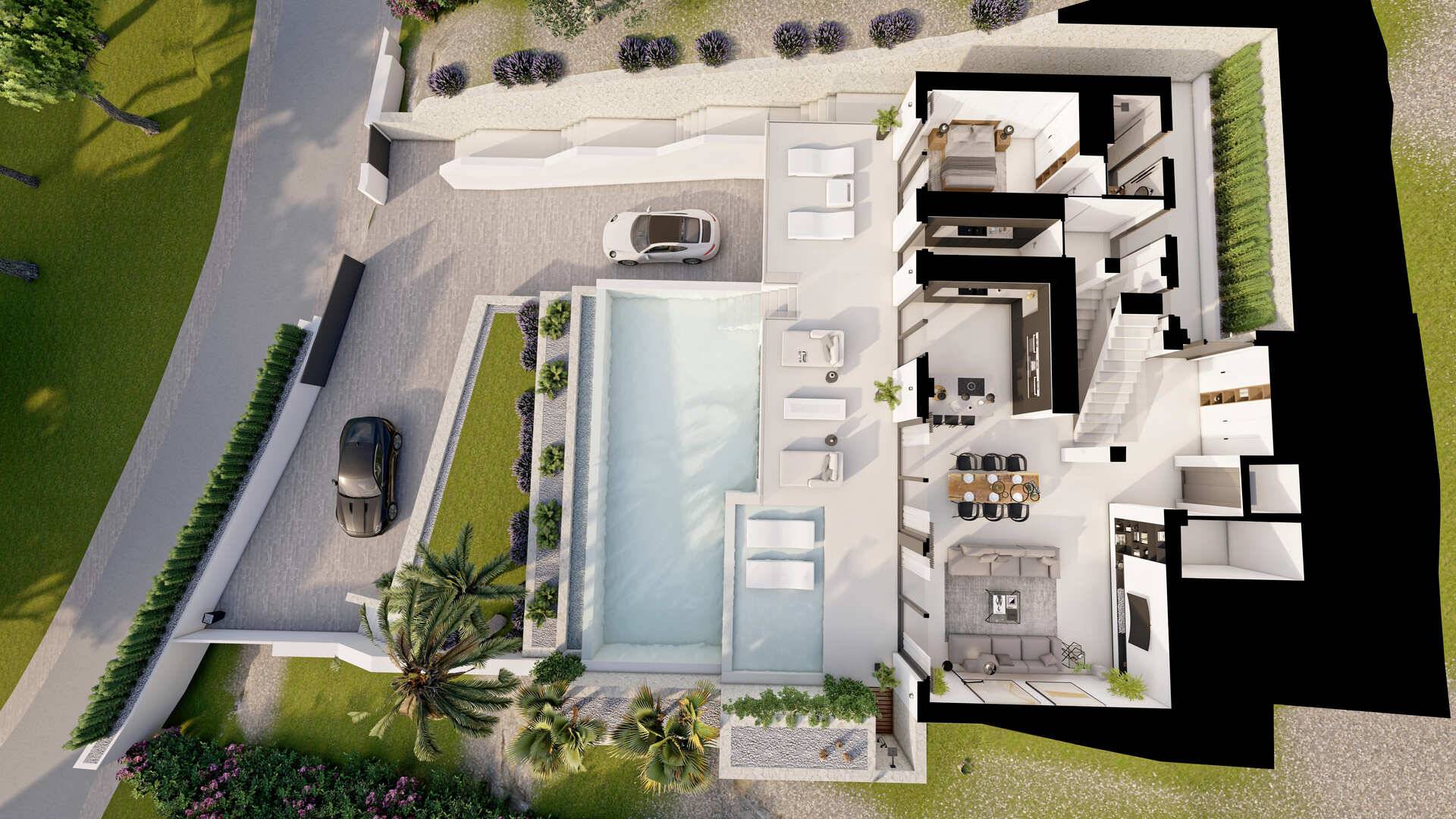 Nieuw gebouw - Onafhankelijke villa - Altea