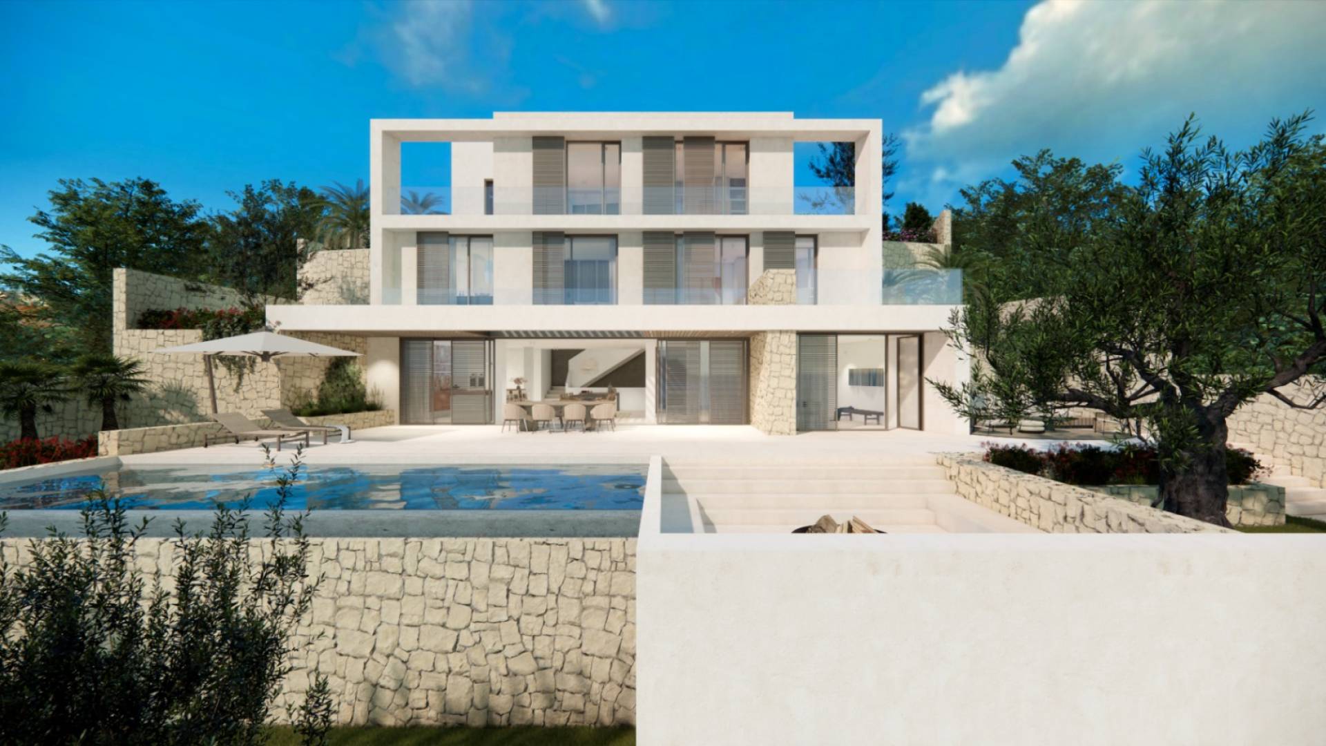 Nieuw gebouw - Onafhankelijke villa - Benissa - Baladrar
