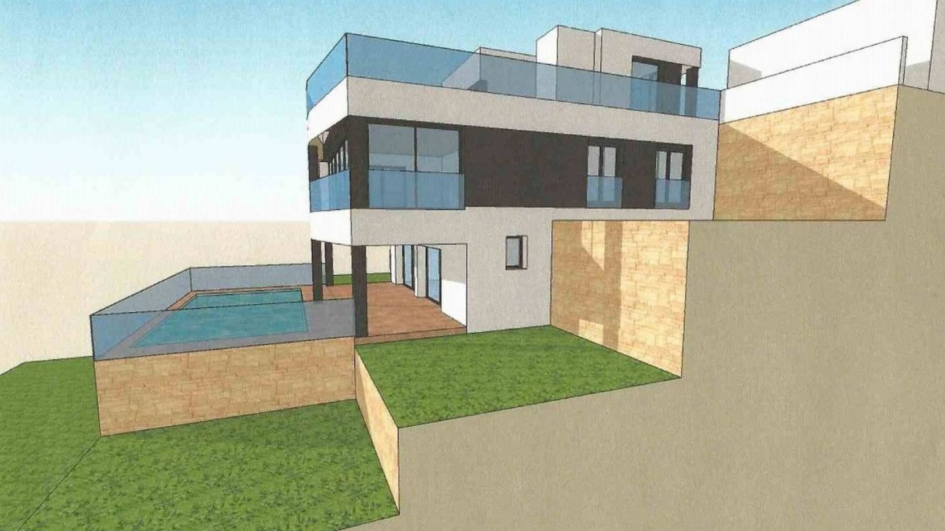 Nieuw gebouw - Onafhankelijke villa - Calpe - Calpe urbanizaciones